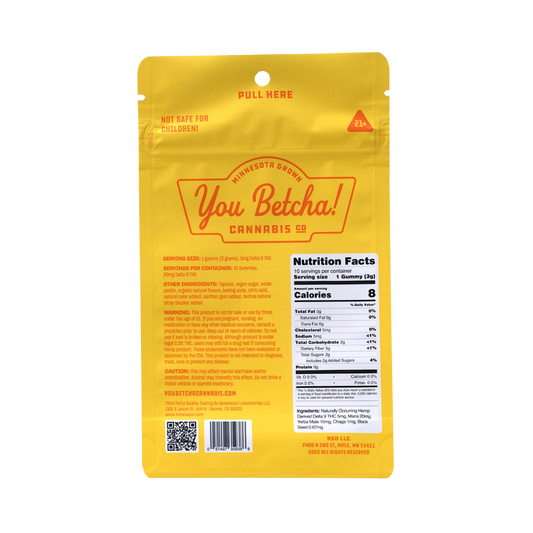 You Betcha | Day Time THC Gummies