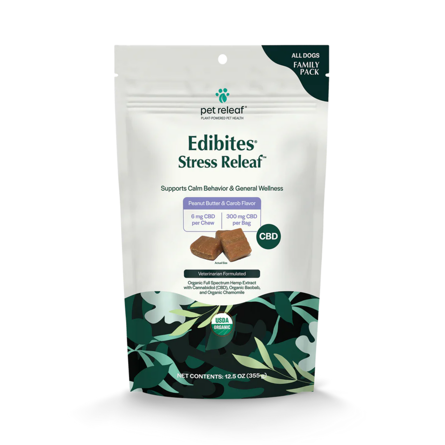 Pet Releaf Stress Releaf Peanut Butter & Carob