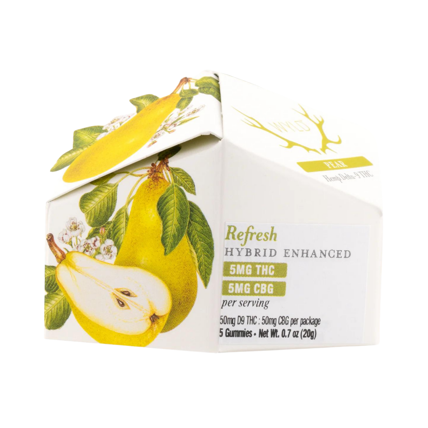 Wyld THC | Pear THC:CBG 5 ct