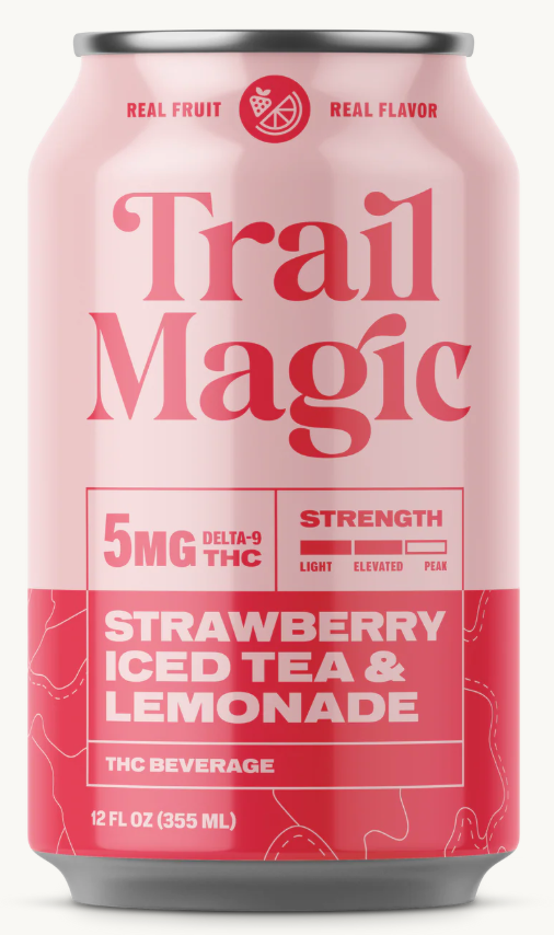 Trail Magic THC | Half & Half Strawberry 5 mg 4 pk