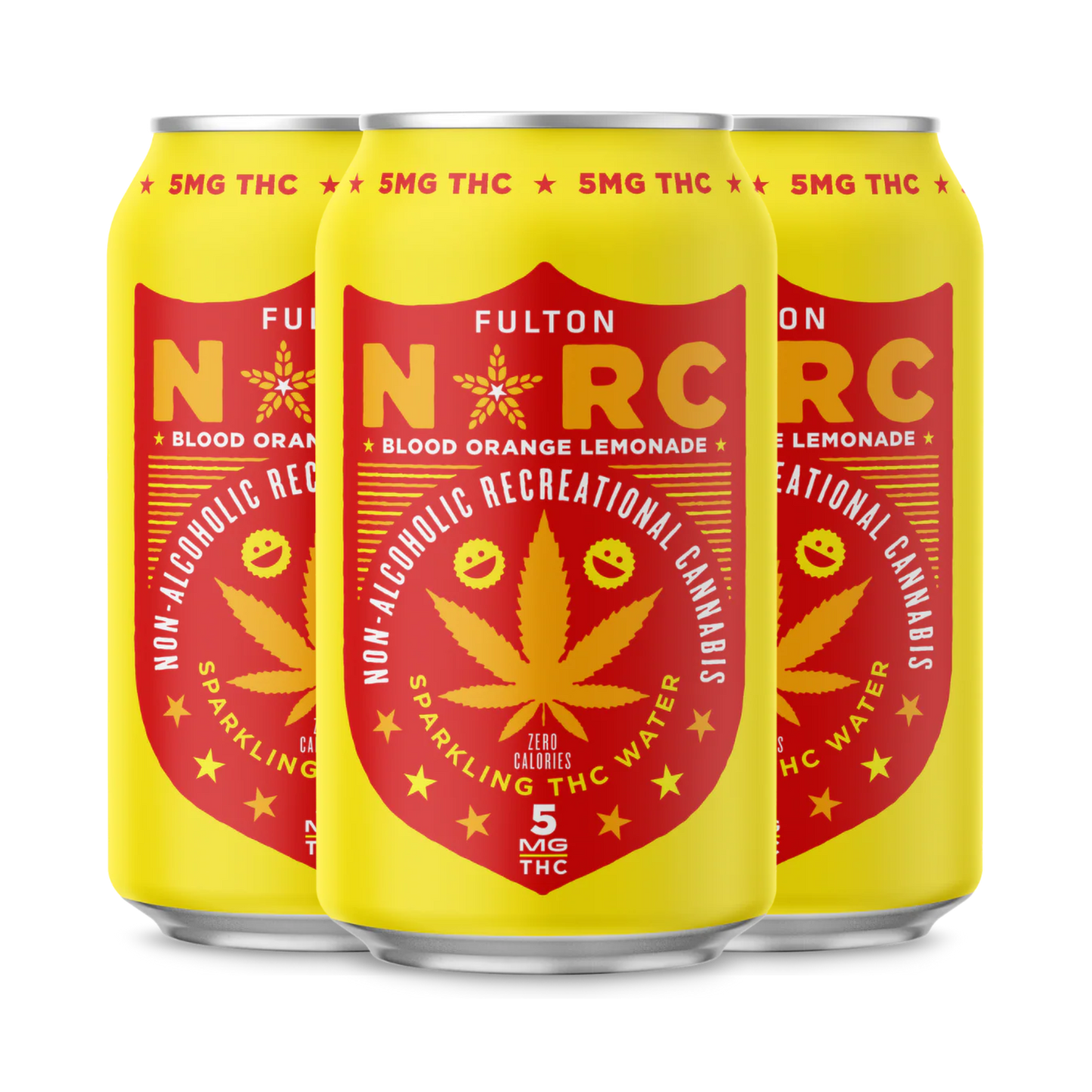Fulton Narc THC Sparkling Water | Blood Orange Lemonade 5mg 4 pk