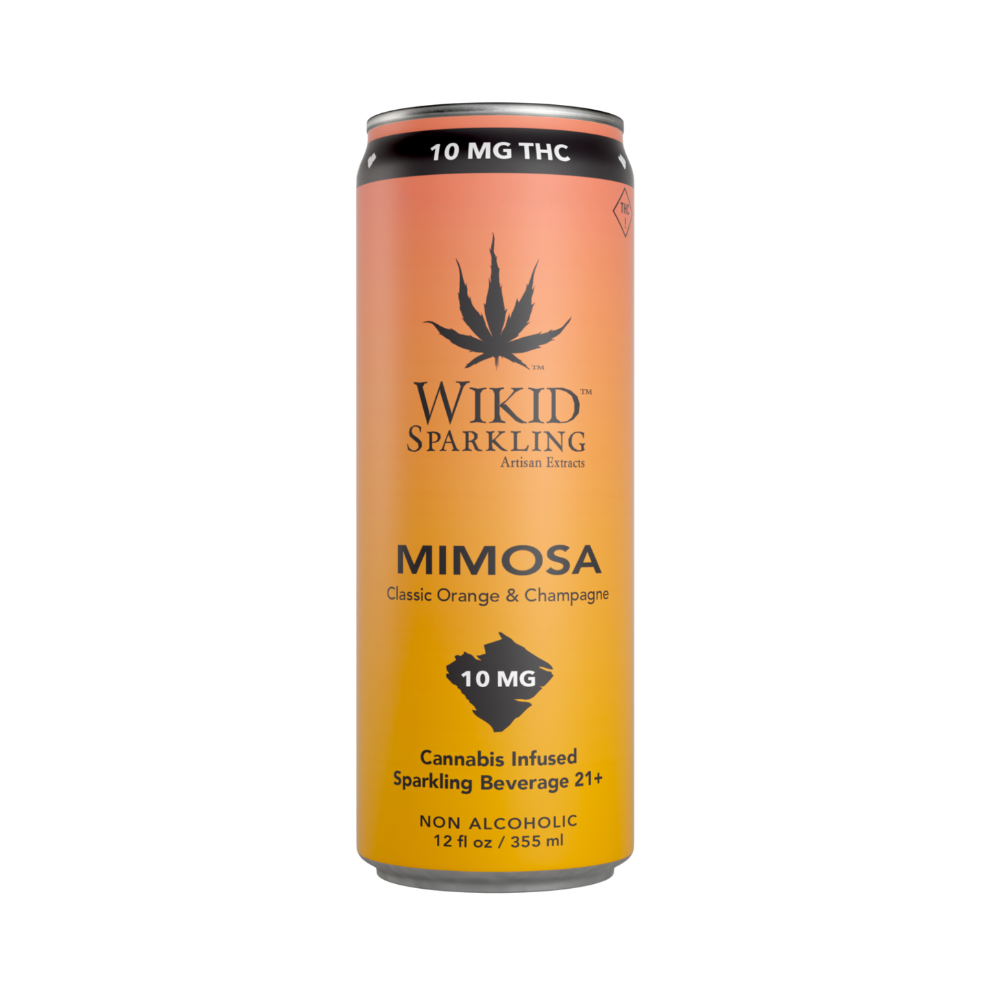Wikid Sparkling THC | Mimosa 10 mg 4 pk