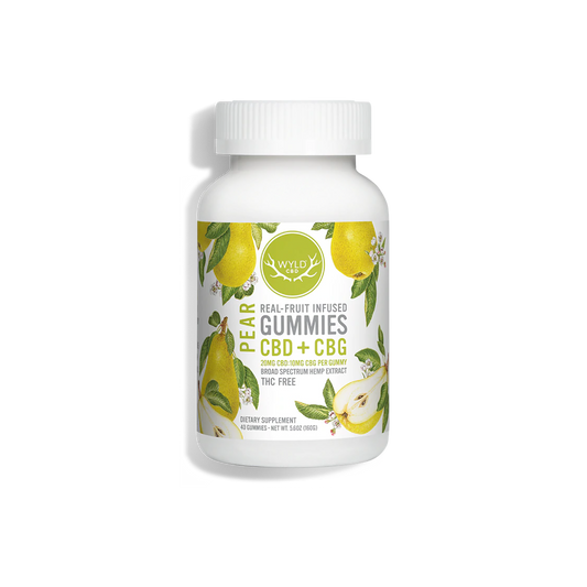 Wyld CBD:CBG Gummies Pear