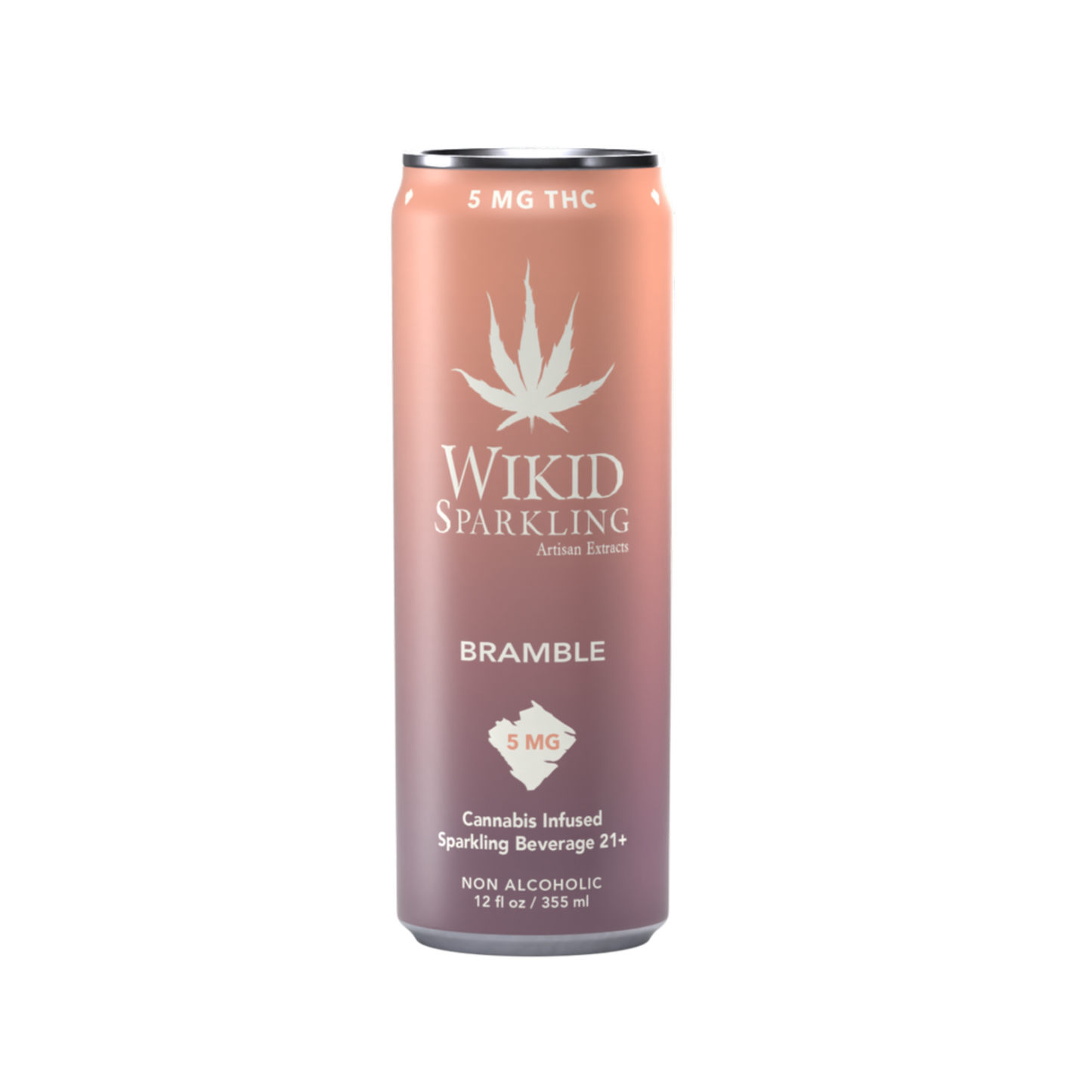 Wikid Sparkling THC | Bramble 5 mg 4 pk