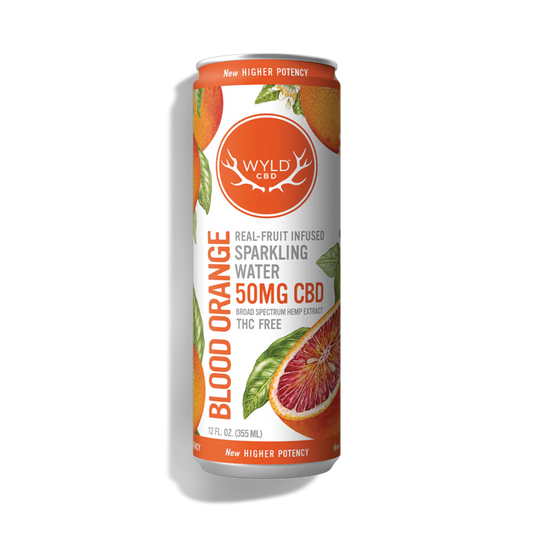 Wyld Sparkling Blood Orange 50 mg CBD 4 pk