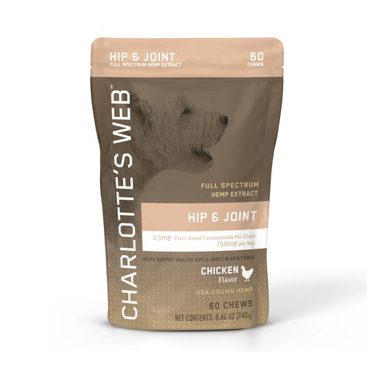 Charlottes Web Canine CBD Chews Hip and Joint