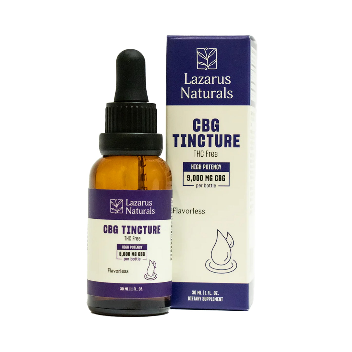Lazarus Naturals CBG Isolate Oil 9000 mg 30 ml