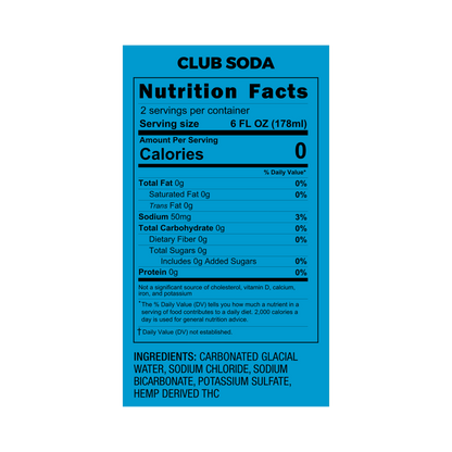 Stigma | 10mg THC Club Soda 4 pk