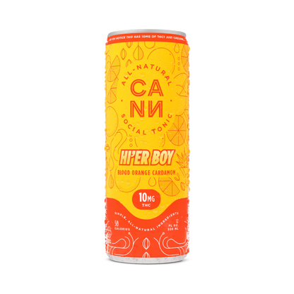 Cann HI'ER BOY THC Blood Orange Cardamom 4 pk