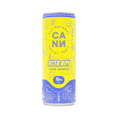 Cann HI'ER BOY THC Lemon Lavender 4 pk