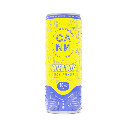 Cann HI'ER BOY THC Lemon Lavender 4 pk