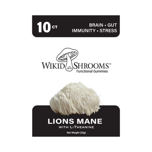 Wikid Shrooms | Lion's Mane w/ L-Theanine