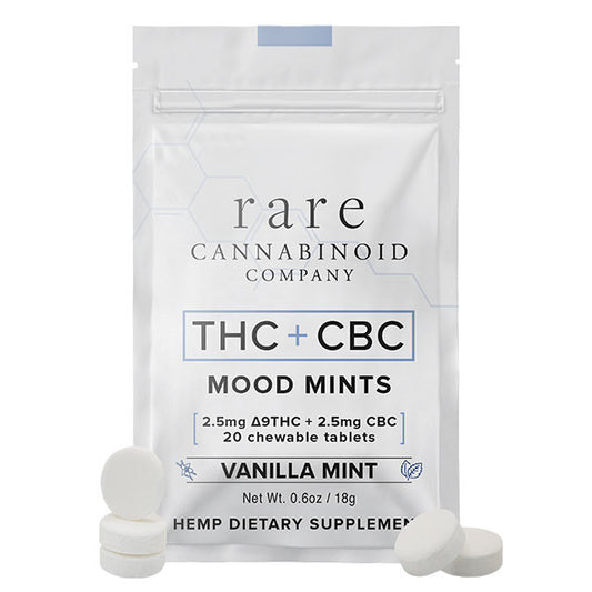 Rare THC:CBC Mood Mints 20 ct
