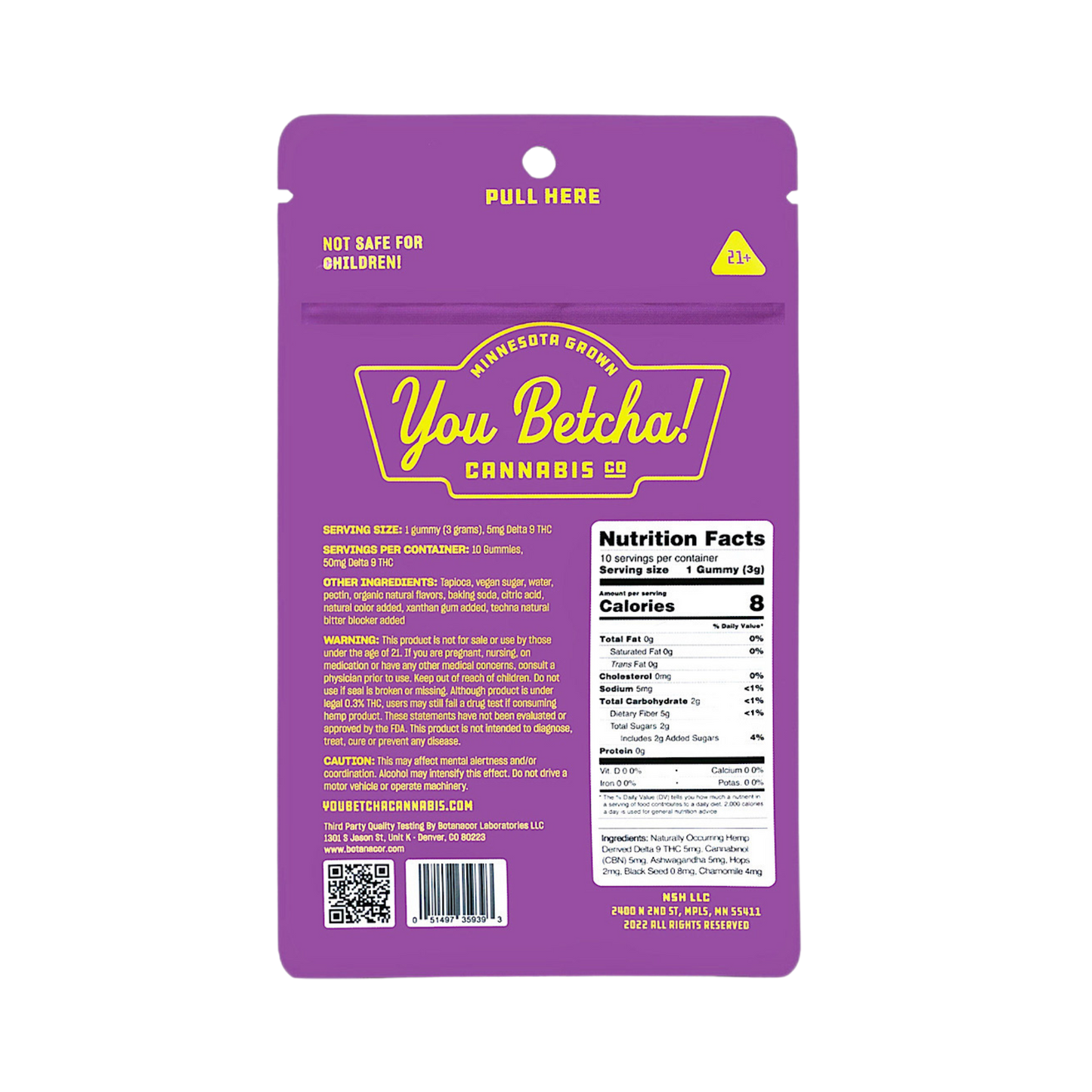 You Betcha | Nighttime THC Gummies