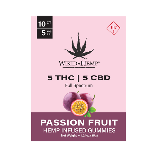 Wikid Hemp THC 1:1 Passion Fruit