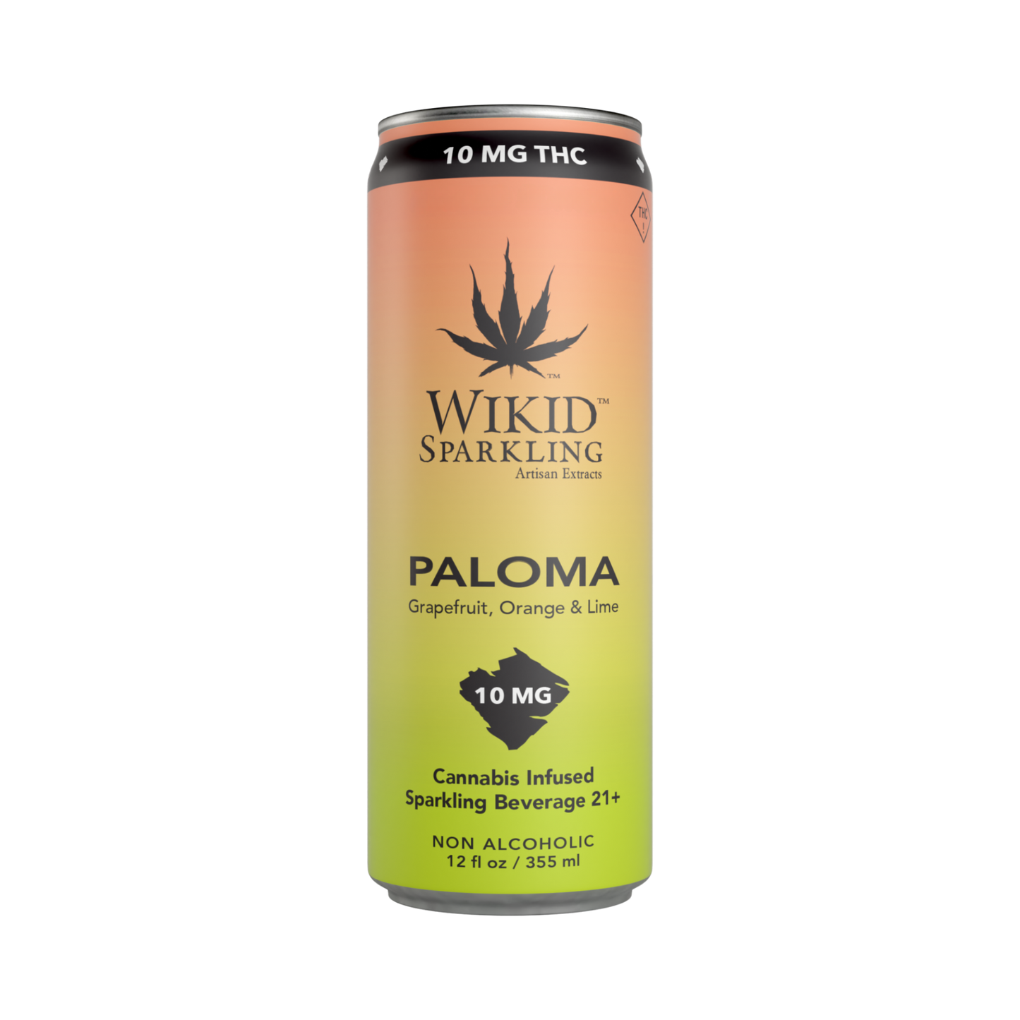 Wikid Sparkling THC | Paloma 10 mg 4 pk
