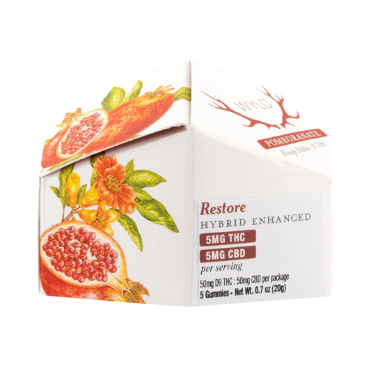 Wyld THC | Pomegranate THC:CBD 5 ct