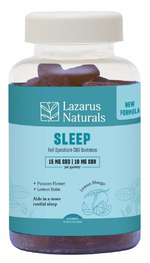 Lazarus Naturals CBD:CBN Sleep Gummies (40 ct)