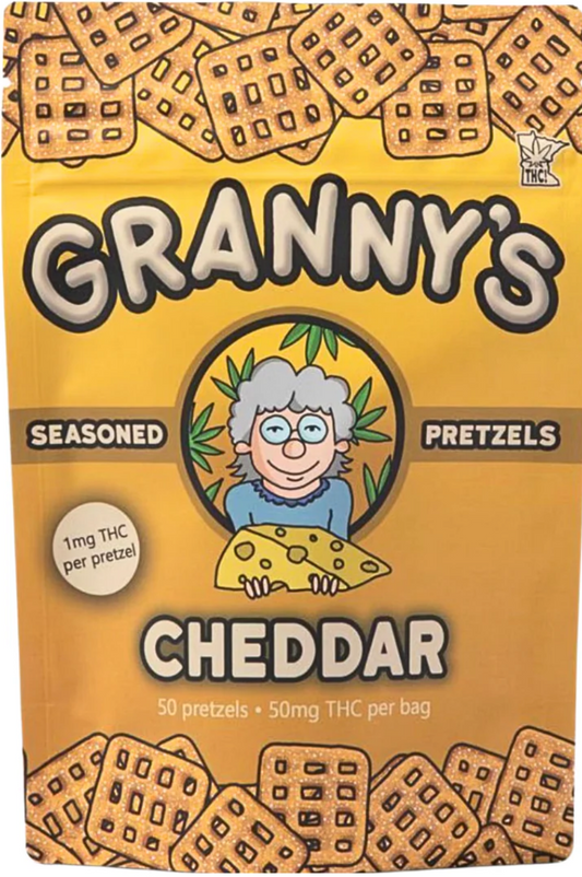 Granny's | THC Pretzels - Cheddar