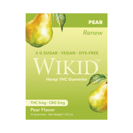 Wikid Hemp THC Renew Pear