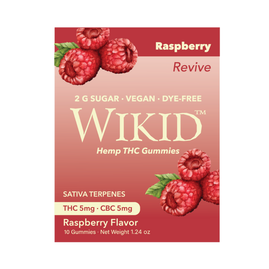 Wikid Hemp THC Revive Raspberry