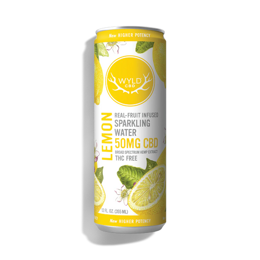 Wyld Sparkling Lemon 50 mg CBD 4 pk