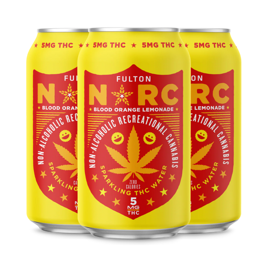 Fulton Narc THC Sparkling Water | Blood Orange Lemonade 5mg 4 pk
