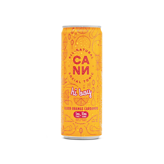Cann Hi Boy THC Blood Orange Cardamom 4 pk