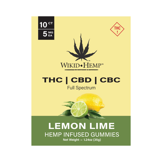 Wikid Hemp THC Lemon Lime