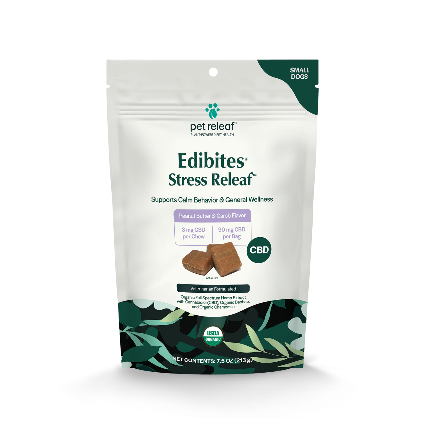 Pet Releaf Stress Releaf Peanut Butter & Carob