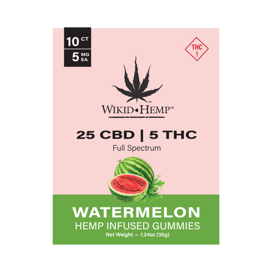 Wikid Hemp THC 5:1 Watermelon