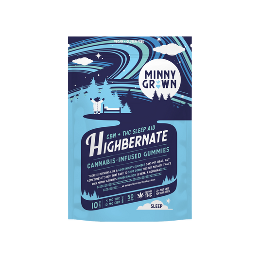 Minny Grown | Highbernate 5 mg THC